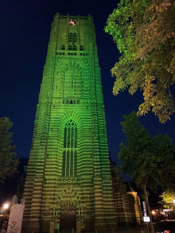 Groene kerk Petrus Basiliek